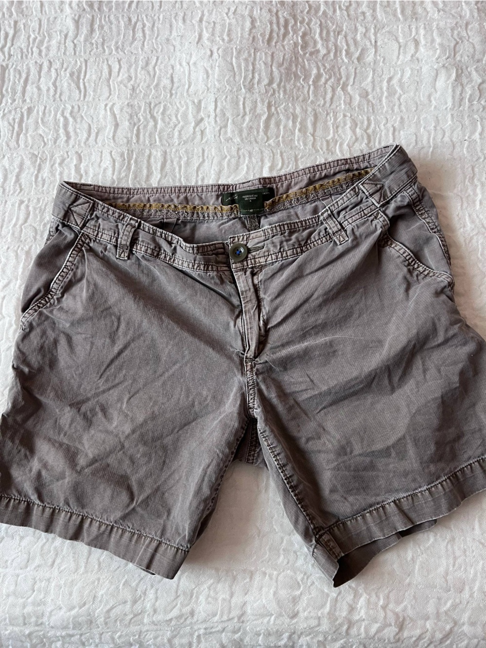 Eddie Bauer Women's Gray Cargo Shorts